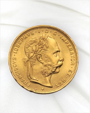 Monete d'oro 8 fiorini